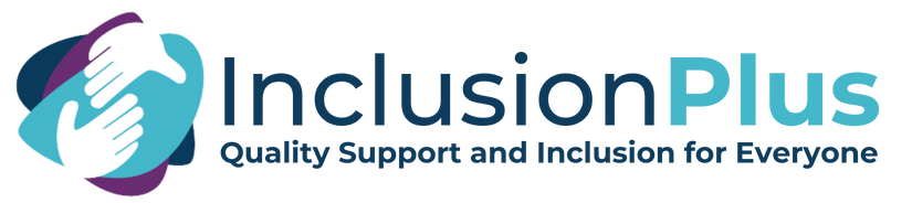 Inclusion Plus Logo Extended - PNG Light (Transparent)